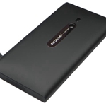 Back Cover without flashlight module   for Nokia Lumia 800 Matt Black