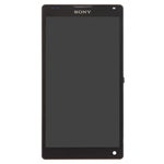 LCD&Touch&Frame(Sony Logo) for Sony Xperia ZL L35h  Black