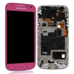 LCD&Touch&Frame  for Samsung S4 Mini I9195 Pink