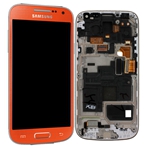 LCD&Touch&Frame  for Samsung S4 Mini I9195 Red