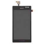 LCD&Touch&Frame for Sony Xperia C S39h  Black