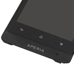 LCD&Touch&Frame for Sony Xperia go ST27i  Black