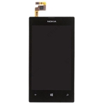 LCD&Touch&Front Housing for Nokia Lumia 520 Black