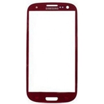 Touch Glass Lens for Samsung Galaxy S IIII9300 Red