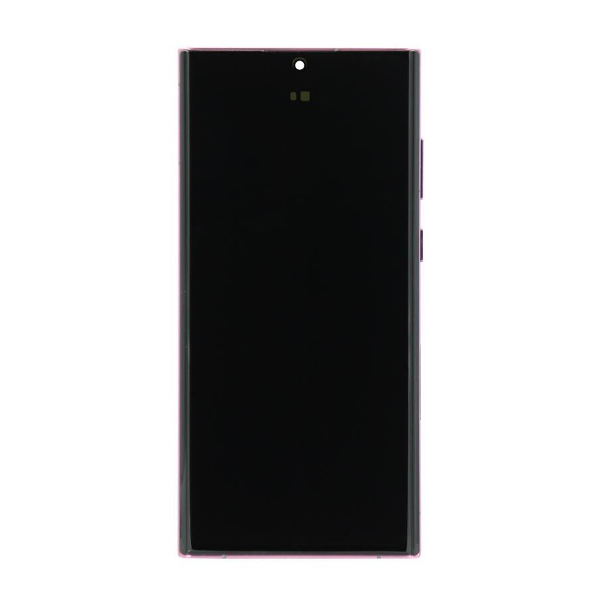 Pantalla 120Hz Soft OLED con táctil + marco Aftermarket para Galaxy S22 Ultra 5G (S908), Burgundy — imagen 2