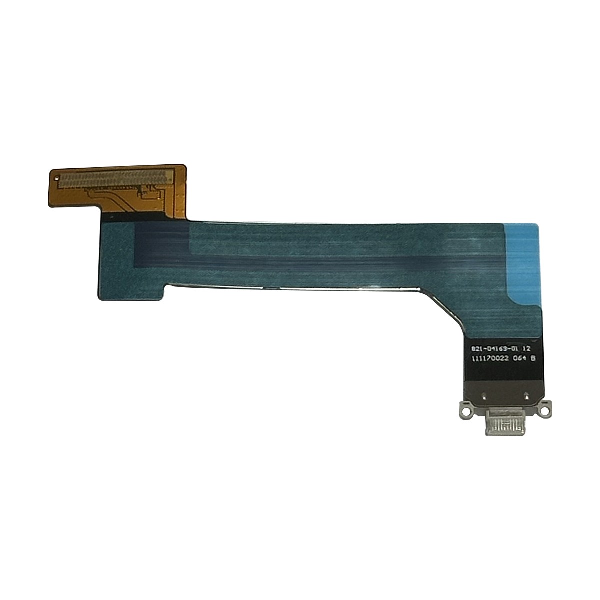 Flex de puerto de carga dock Aftermarket para iPad 10th Generation, Requiere soldadura, 2022 / 4G Version / Silver — imagen 2