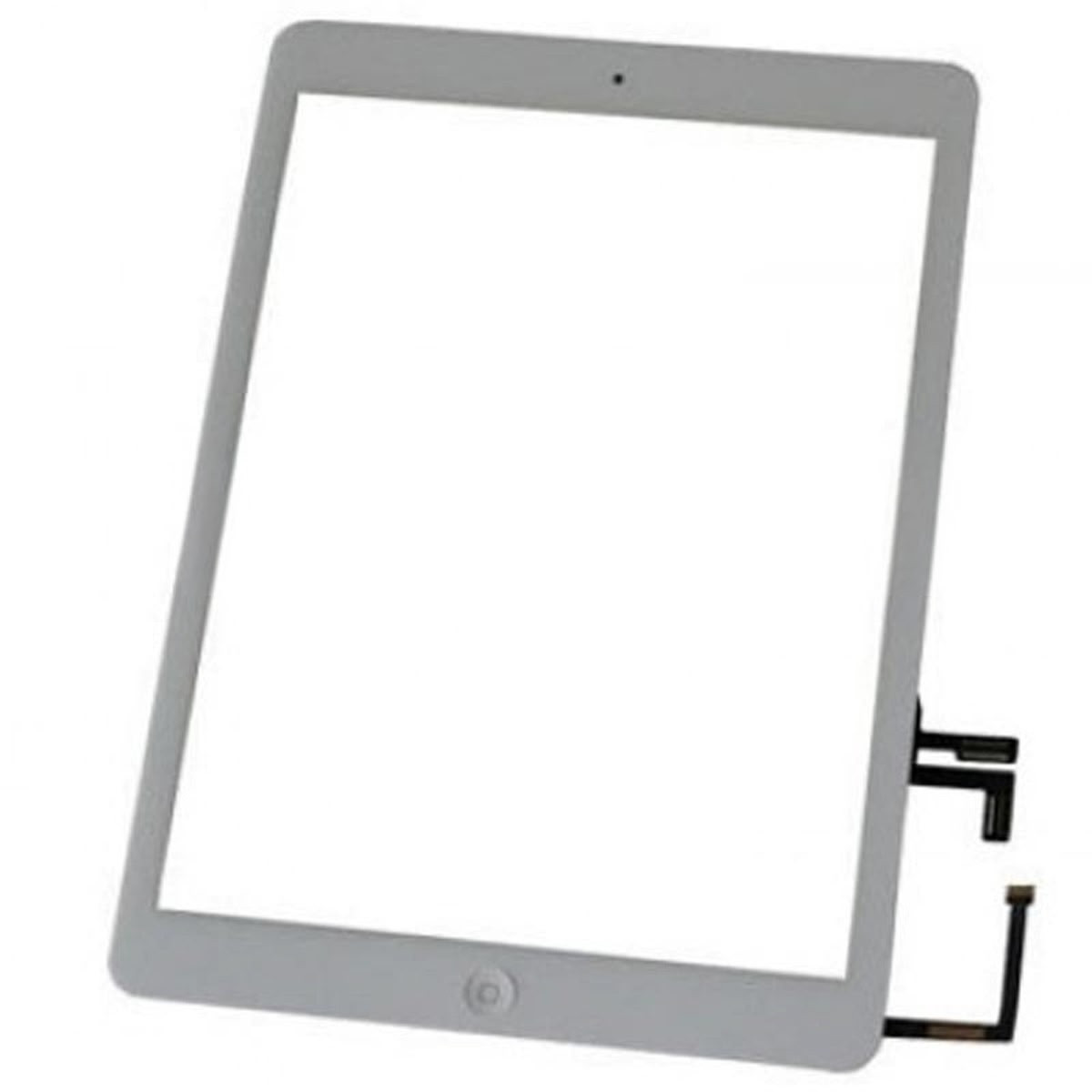 Cristal táctil con digitalizador y botón de inicio Aftermarket para iPad Air 1, White — imagen 2
