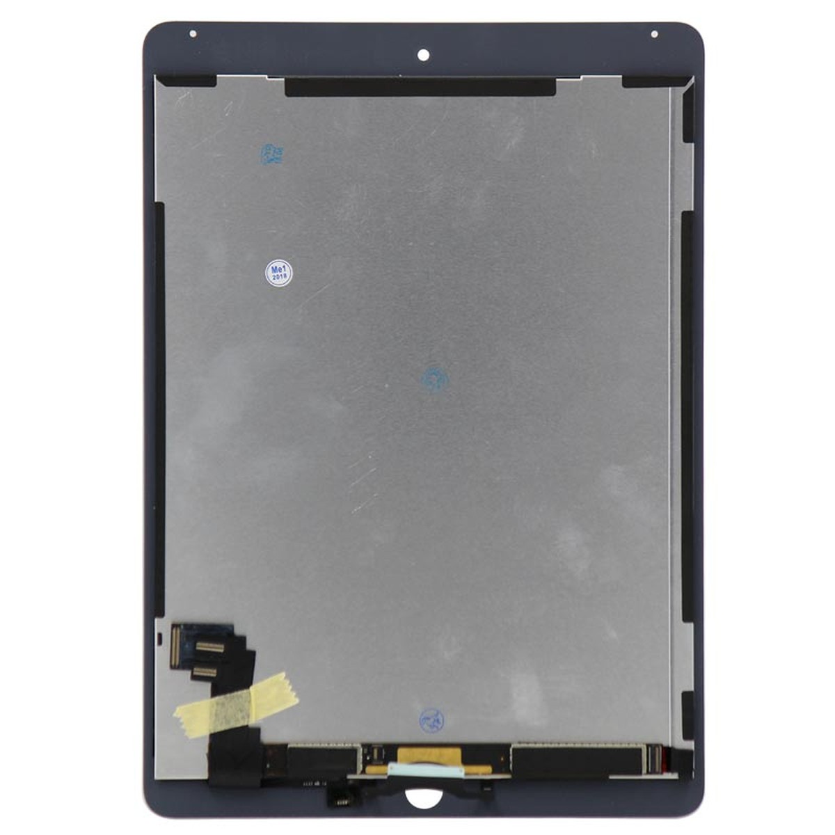 Conjunto completo de pantalla LCD con cristal táctil y flex de reposo / despertar preinstalado Aftermarket para iPad Air 2, White — imagen 3
