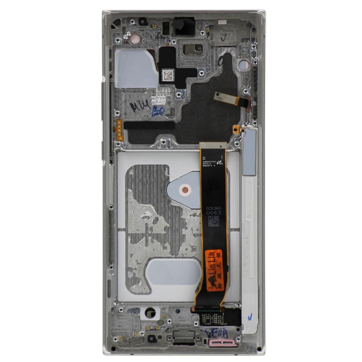 Pantalla OLED con táctil + marco Aftermarket para Galaxy Note 20 Ultra 5G (N985/N986), Mystic White — imagen 3