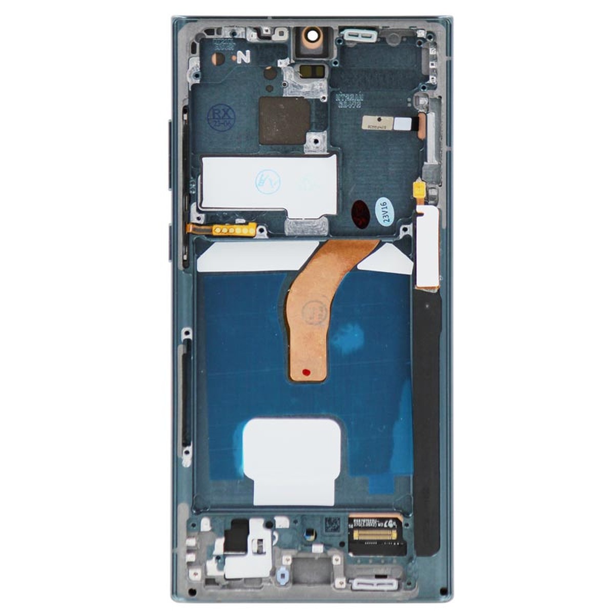 Pantalla Soft OLED con táctil + marco Aftermarket para Galaxy S22 Ultra 5G (S908), Green — imagen 3
