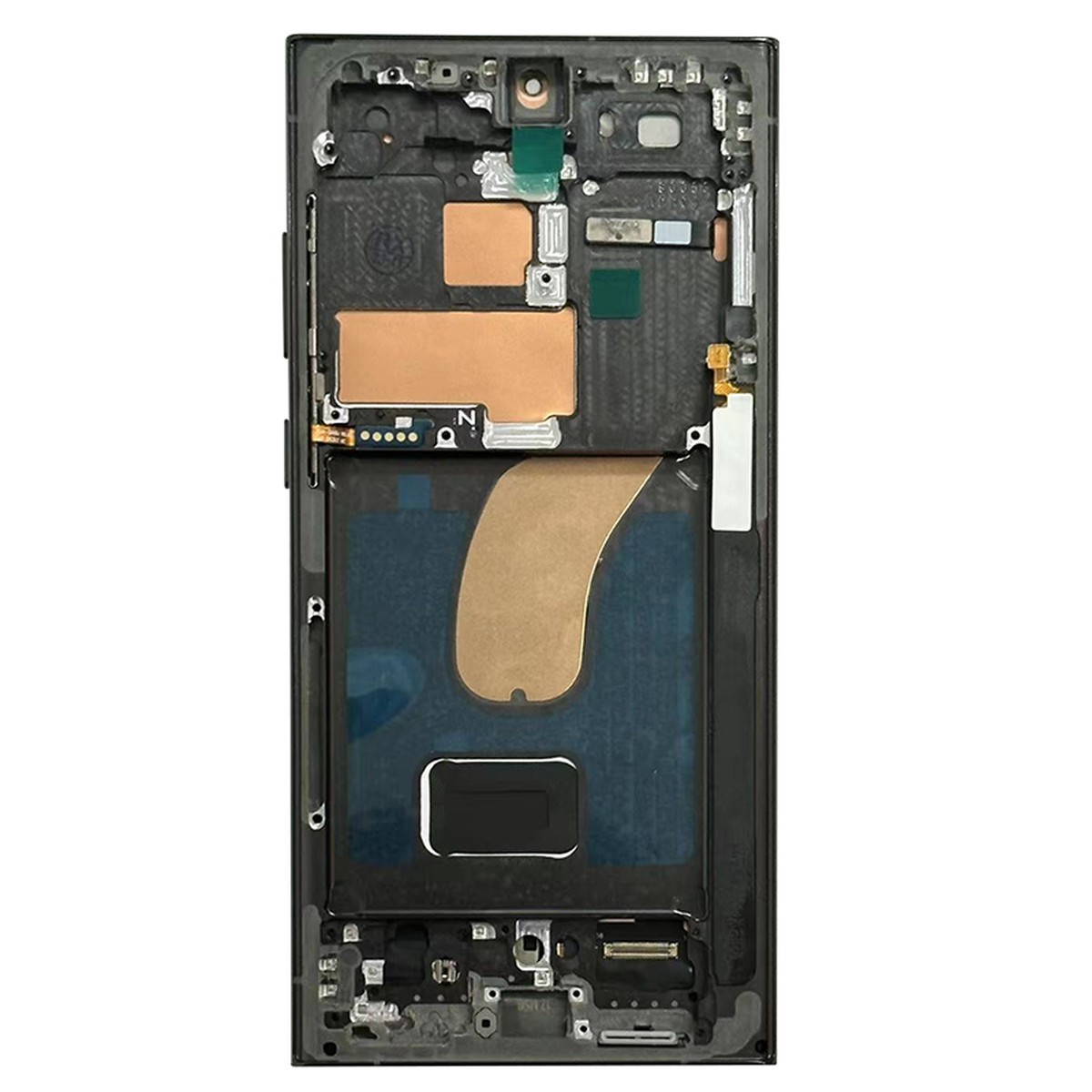 Pantalla Soft OLED con táctil + marco Aftermarket para Galaxy S23 Ultra 5G (S918), Green — imagen 3