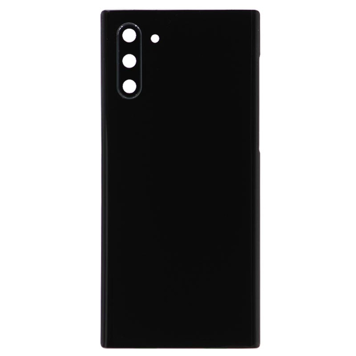Carcasa trasera con adhesivo y lente de cámara para Galaxy Note 10 (N970), Aura Black
