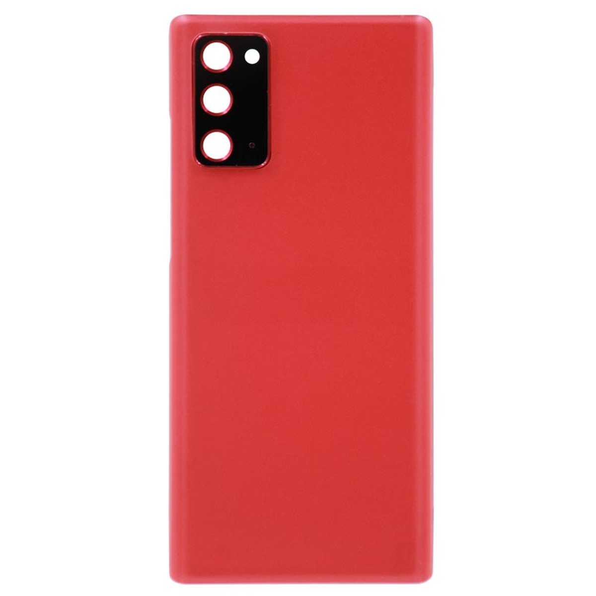 Carcasa trasera con adhesivo y lente de cámara para Galaxy Note 20 5G (N980), Mystic Red