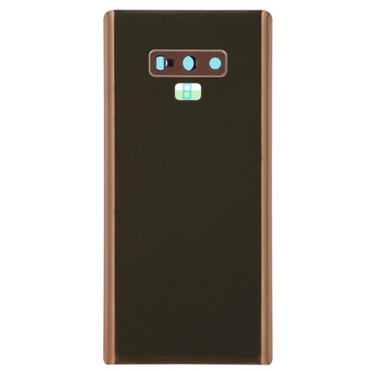 Carcasa trasera con adhesivo y lente de cámara para Galaxy Note 9 (N960), Metallic Copper