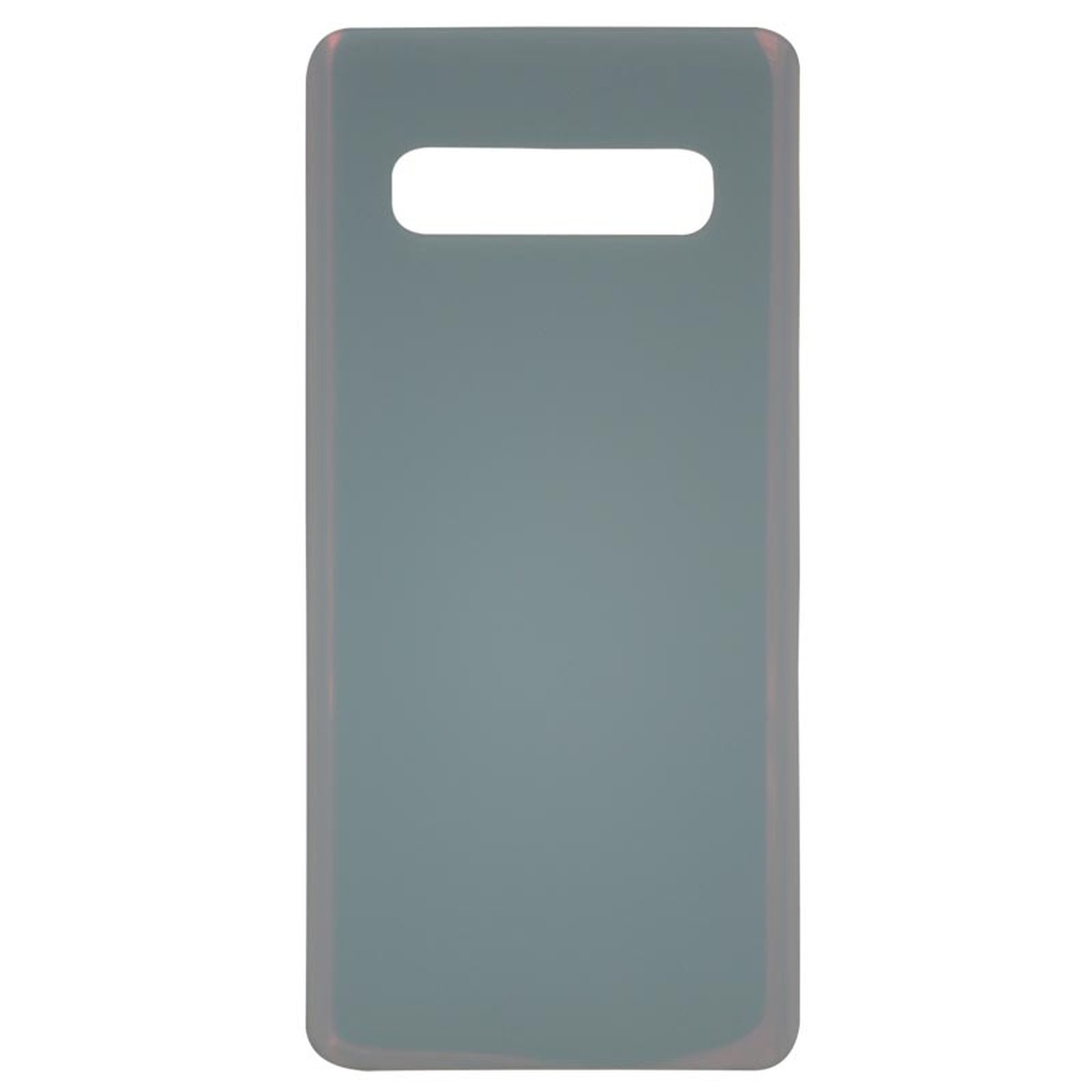 Carcasa trasera con adhesivo y lente de cámara para Galaxy S10 (G973), Prism White