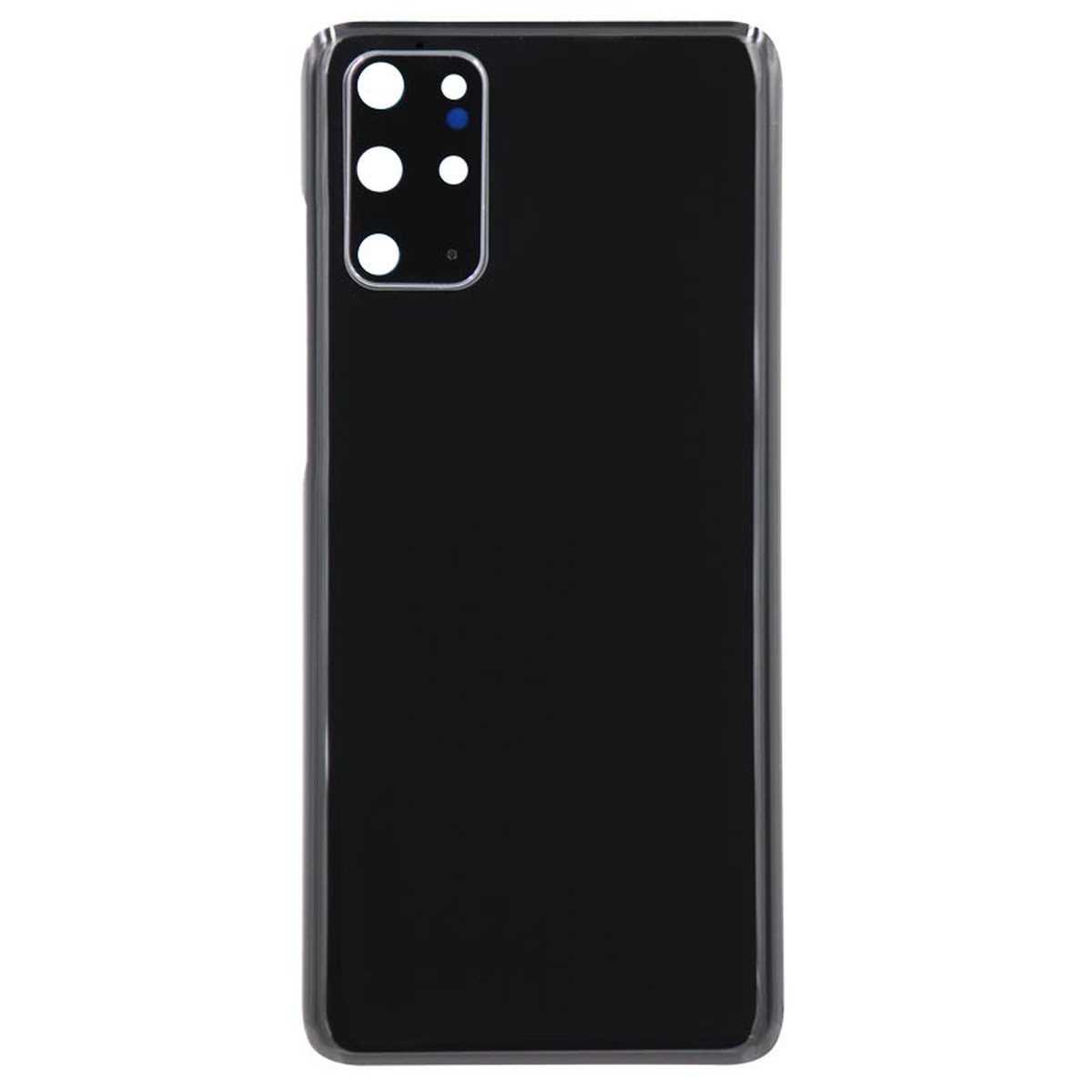 Carcasa trasera con adhesivo y lente de cámara para Galaxy S20 Plus (G985), Cosmic Black