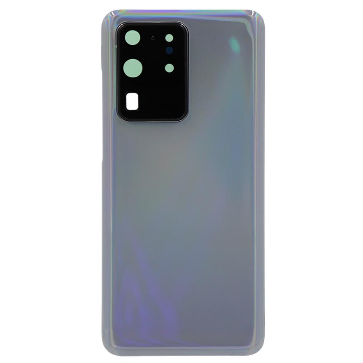 Carcasa trasera con adhesivo y lente de cámara para Galaxy S20 Ultra (G988), Cosmic Gray