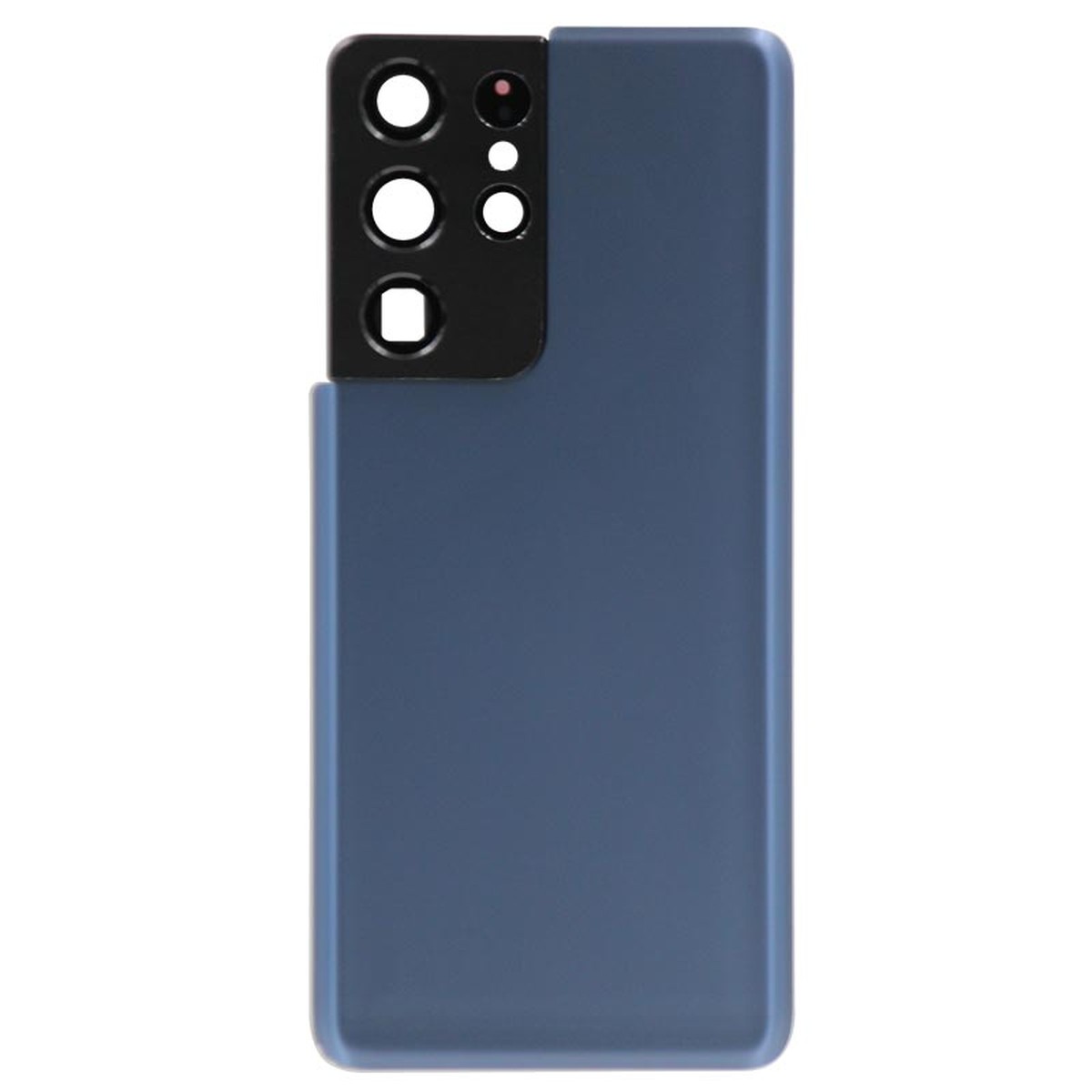 Carcasa trasera con adhesivo y lente de cámara para Galaxy S21 Ultra 5G (G998), Phantom Navy