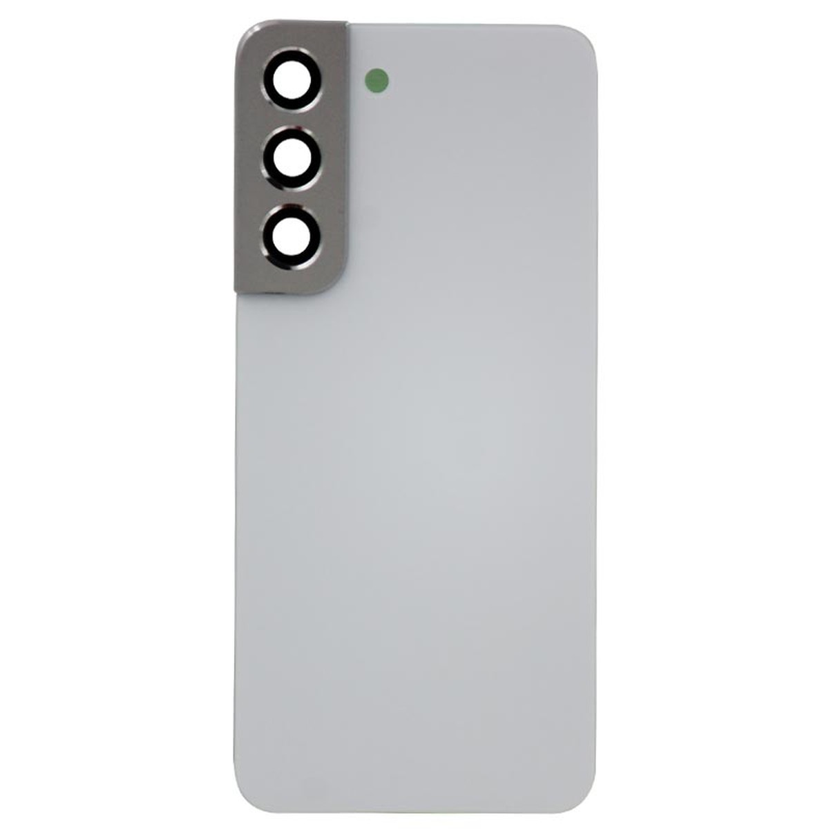 Carcasa trasera con adhesivo y lente de cámara para Galaxy S22 5G (S901), Phantom White