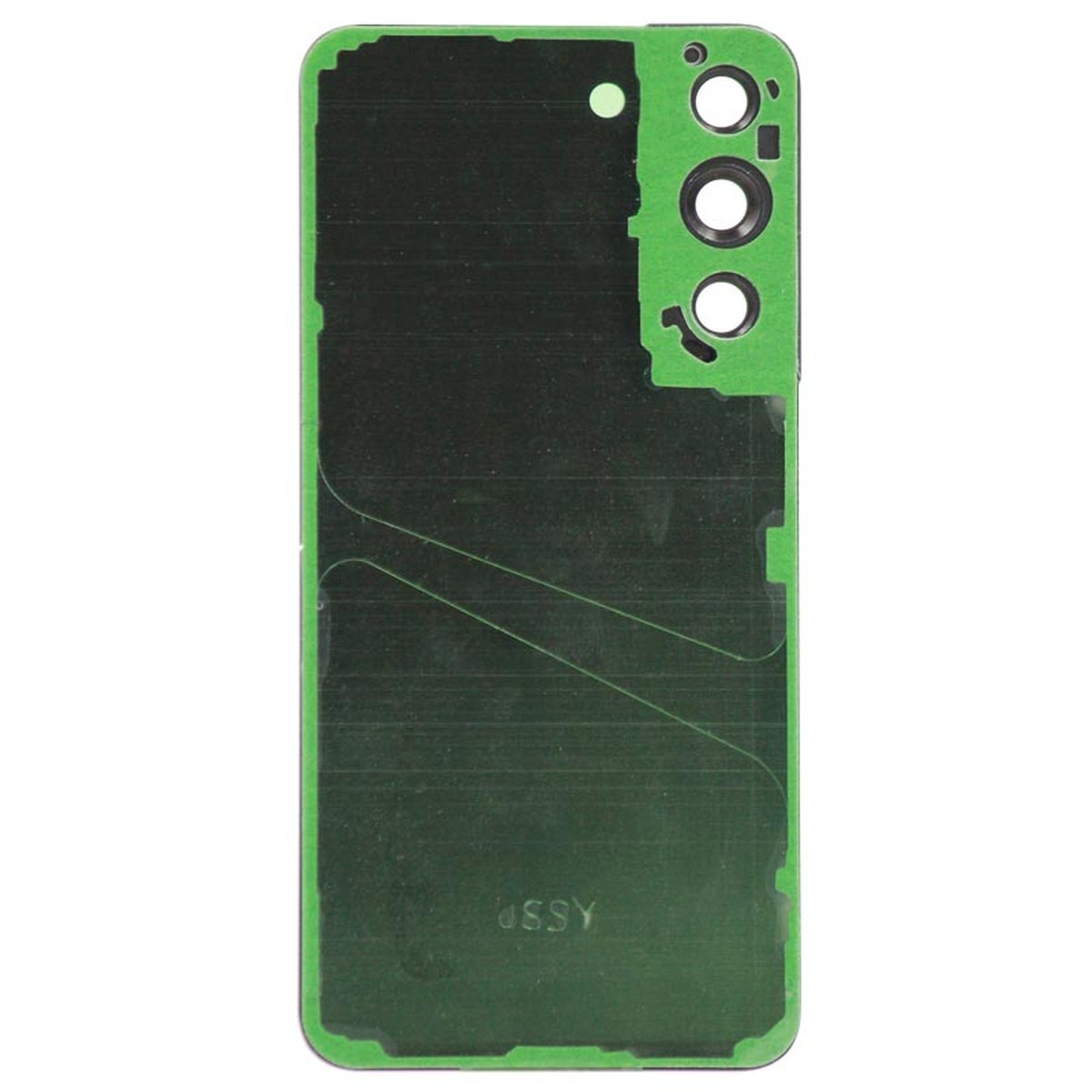 Carcasa trasera con adhesivo y lente de cámara para Galaxy S22 5G (S901), Graphite — imagen 2