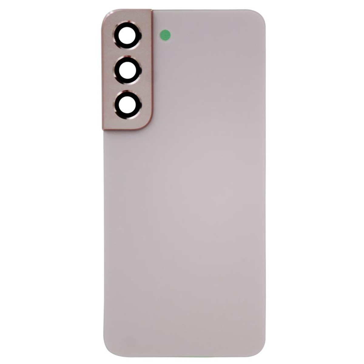 Carcasa trasera con adhesivo y lente de cámara para Galaxy S22 5G (S901), Pink Gold