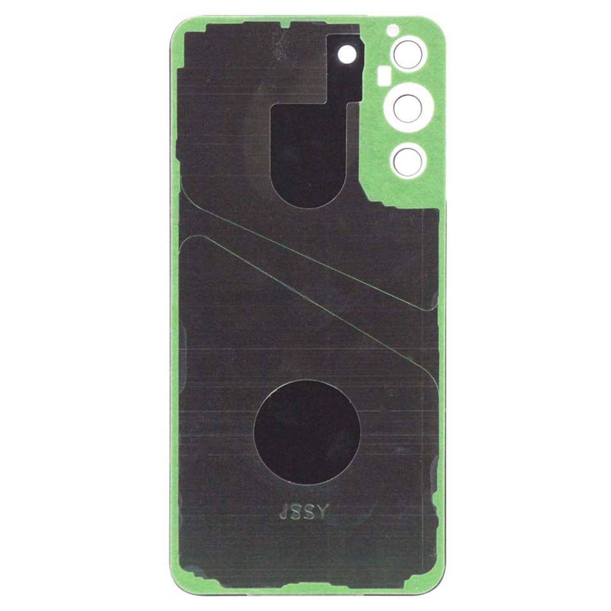 Carcasa trasera con adhesivo y lente de cámara para Galaxy S22 Plus 5G (S906), Sky Blue — imagen 2