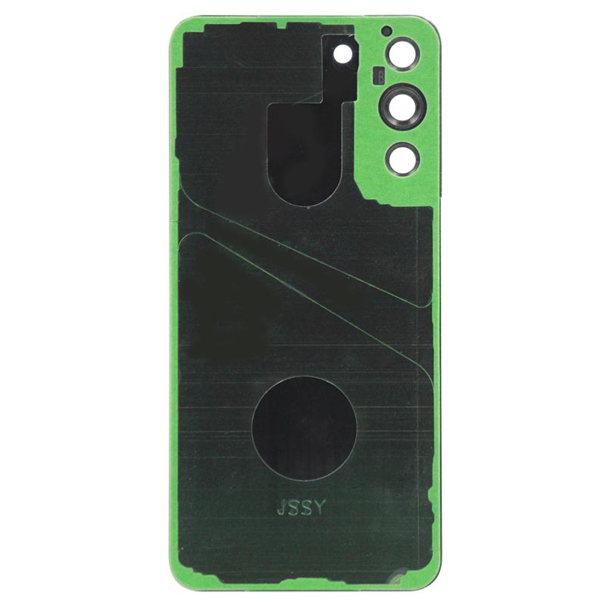 Carcasa trasera con adhesivo y lente de cámara para Galaxy S22 Plus 5G (S906), Graphite — imagen 2