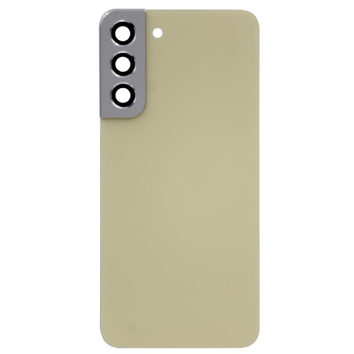 Carcasa trasera con adhesivo y lente de cámara para Galaxy S22 Plus 5G (S906), Cream