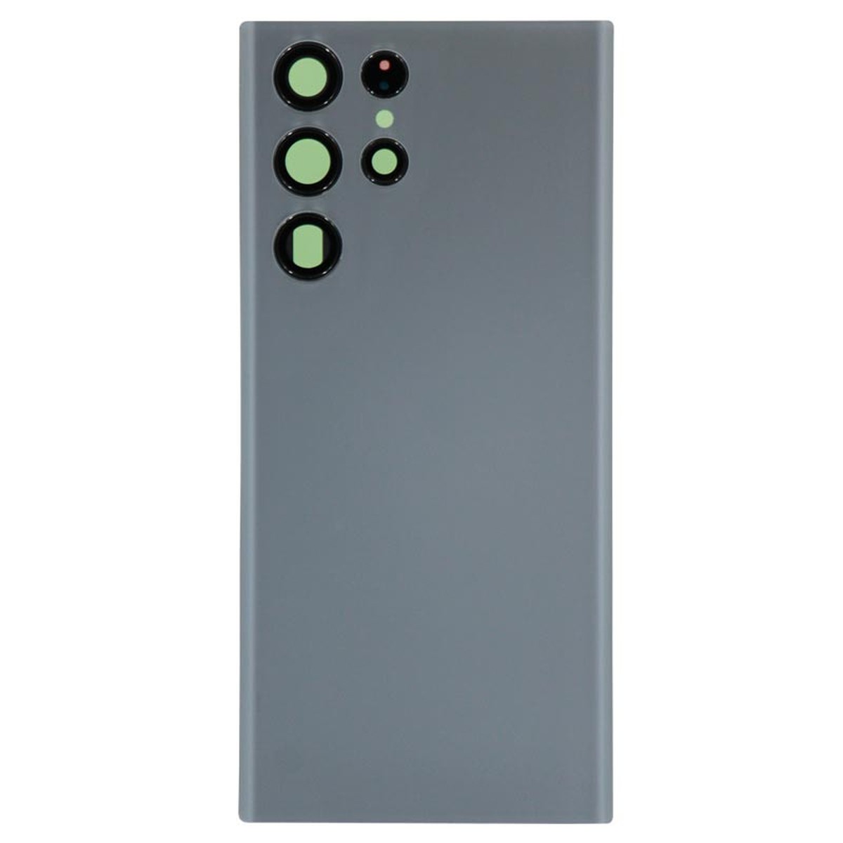 Carcasa trasera con adhesivo y lente de cámara para Galaxy S22 Ultra 5G (S908), Graphite