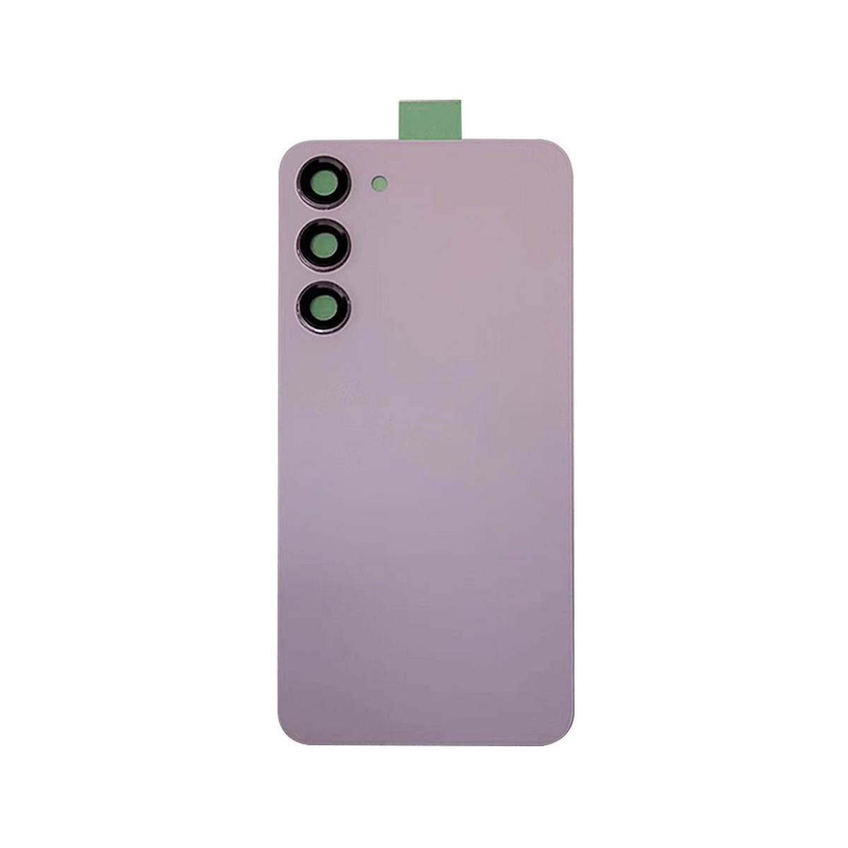 Carcasa trasera con adhesivo y lente de cámara para Galaxy S23 Plus 5G (S916), Lavender