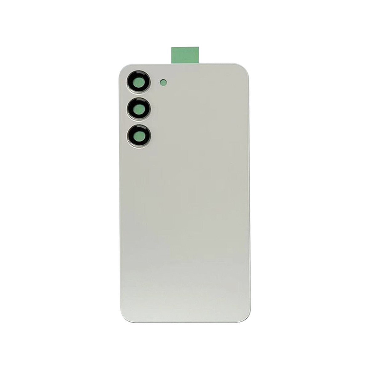 Carcasa trasera con adhesivo y lente de cámara para Galaxy S23 Plus 5G (S916), Cream