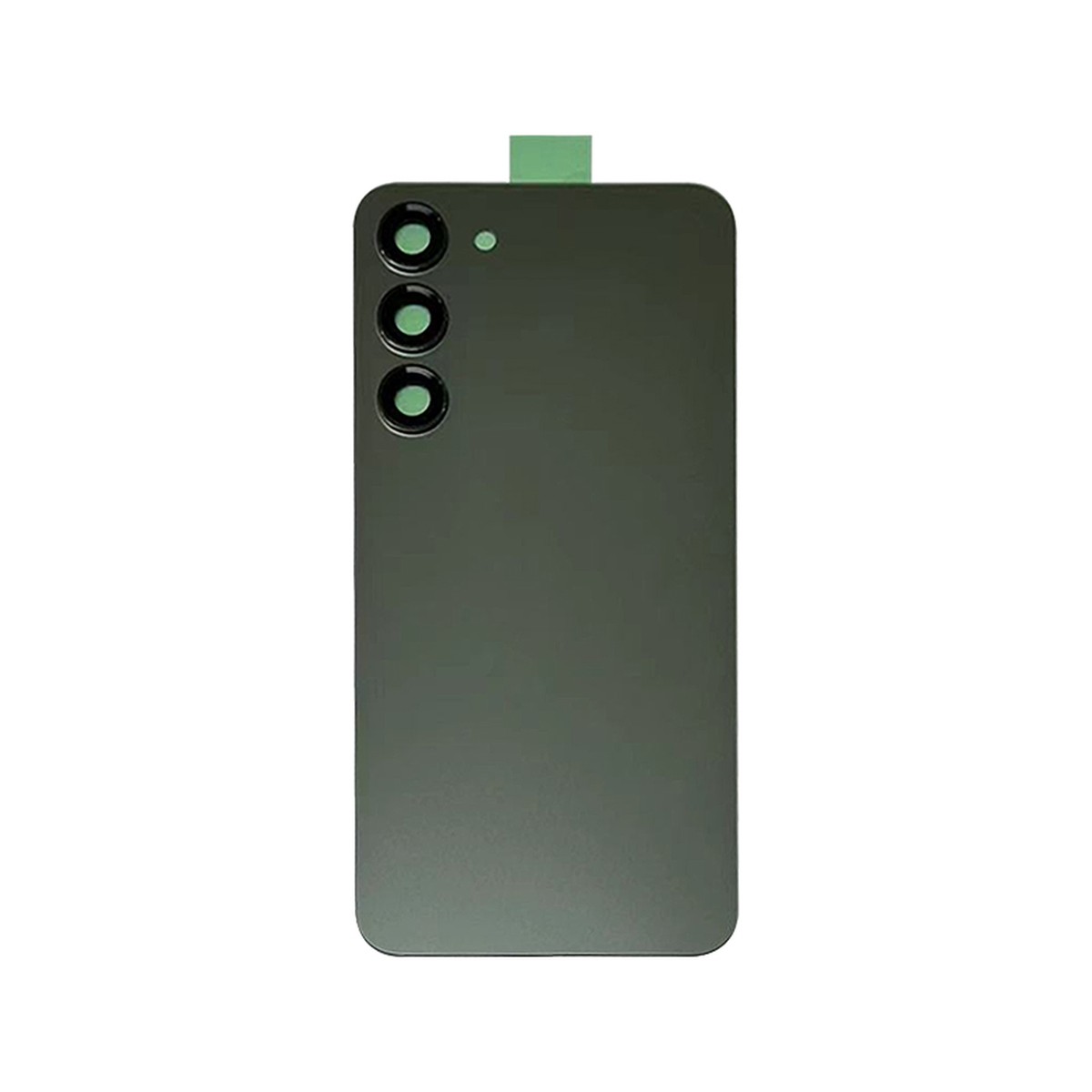 Carcasa trasera con adhesivo y lente de cámara para Galaxy S23 Plus 5G (S916), Green