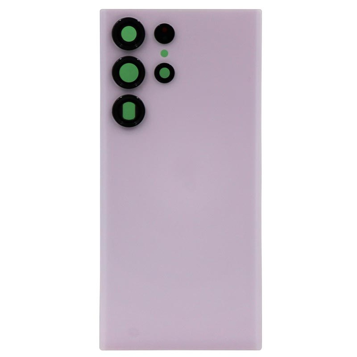 Carcasa trasera con adhesivo y lente de cámara para Galaxy S23 Ultra 5G (S918), Lavender