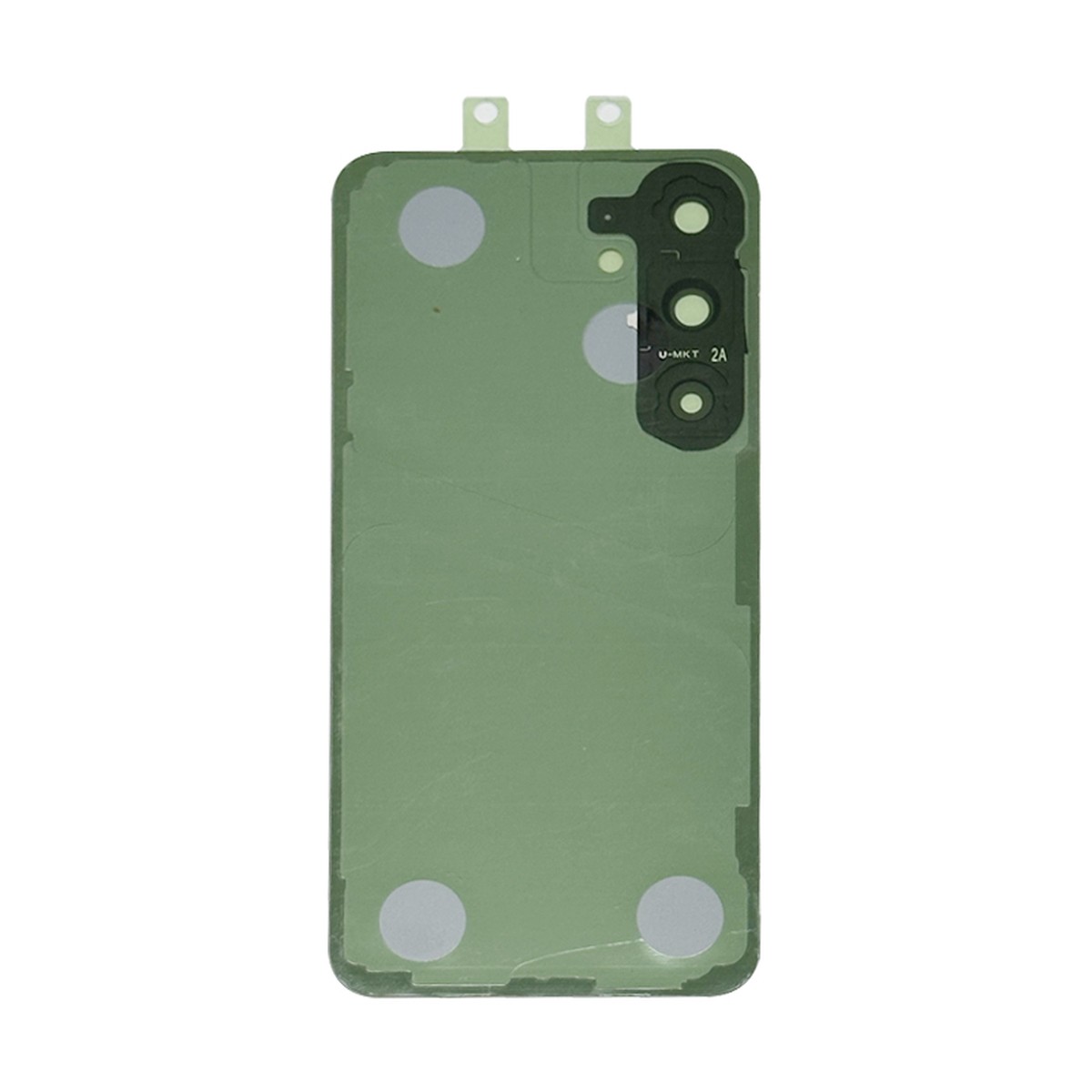 Carcasa trasera con adhesivo y lente de cámara para Galaxy S24 Plus 5G (S926), Sandstone Orange — imagen 2