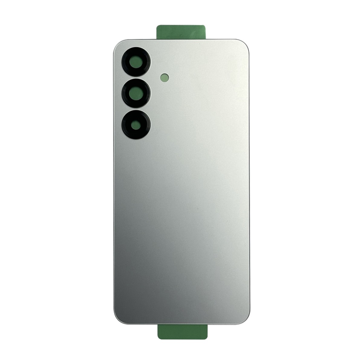 Carcasa trasera con adhesivo y lente de cámara para Galaxy S25 5G (S931), Silver Shadow
