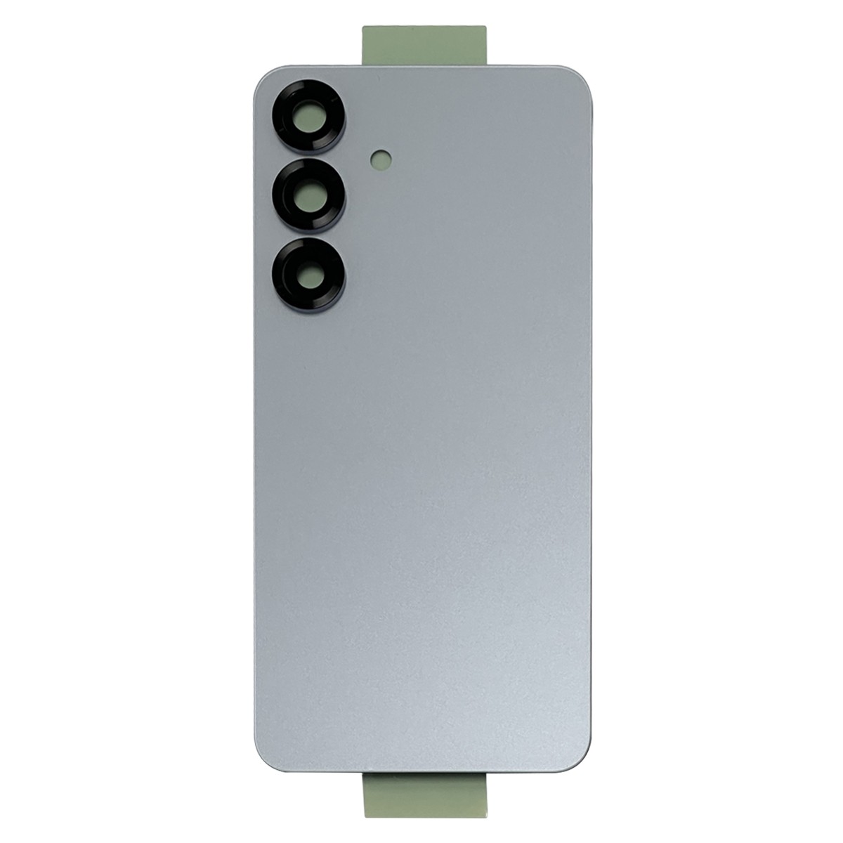 Carcasa trasera con adhesivo y lente de cámara para Galaxy S25 5G (S931), Icy Blue