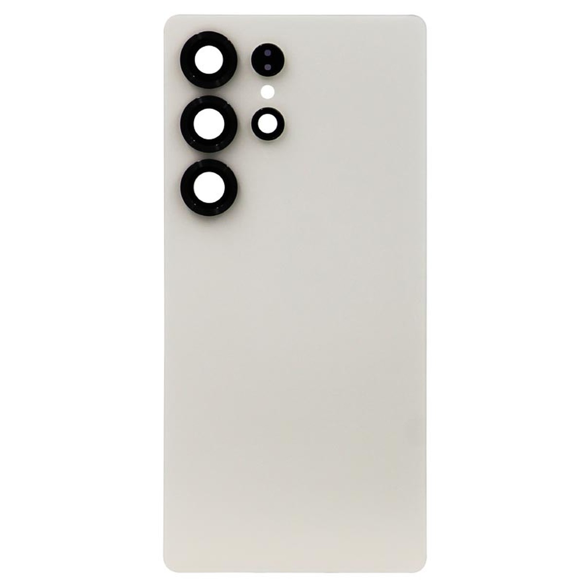 Carcasa trasera con adhesivo y lente de cámara para Galaxy S25 Ultra 5G (S938), Titanium Pink Gold