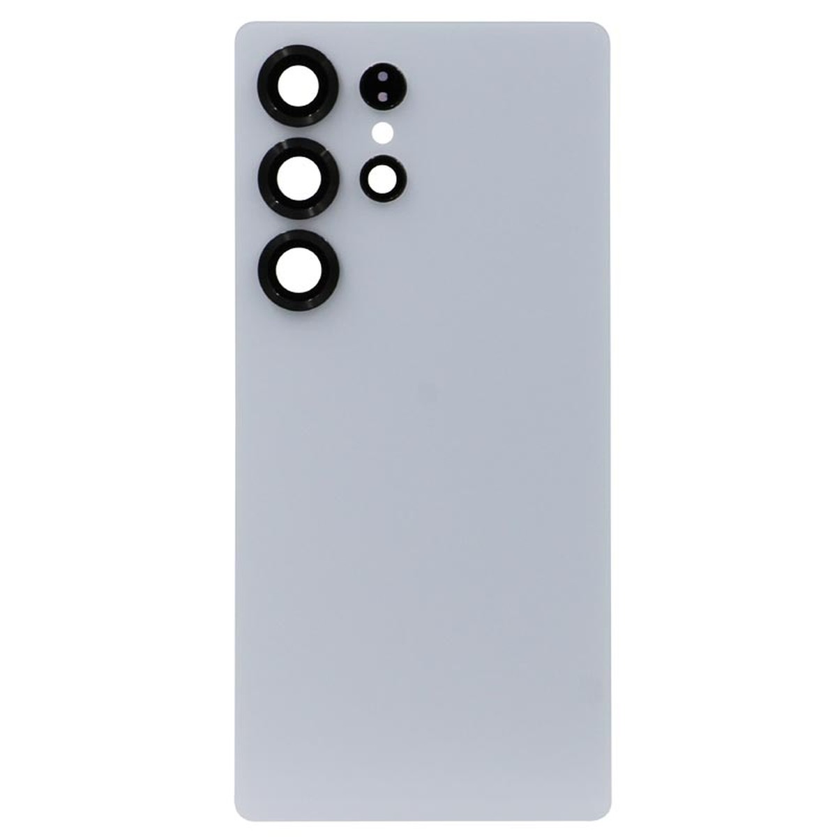 Carcasa trasera con adhesivo y lente de cámara para Galaxy S25 Ultra 5G (S938), Titanium Silver Blue