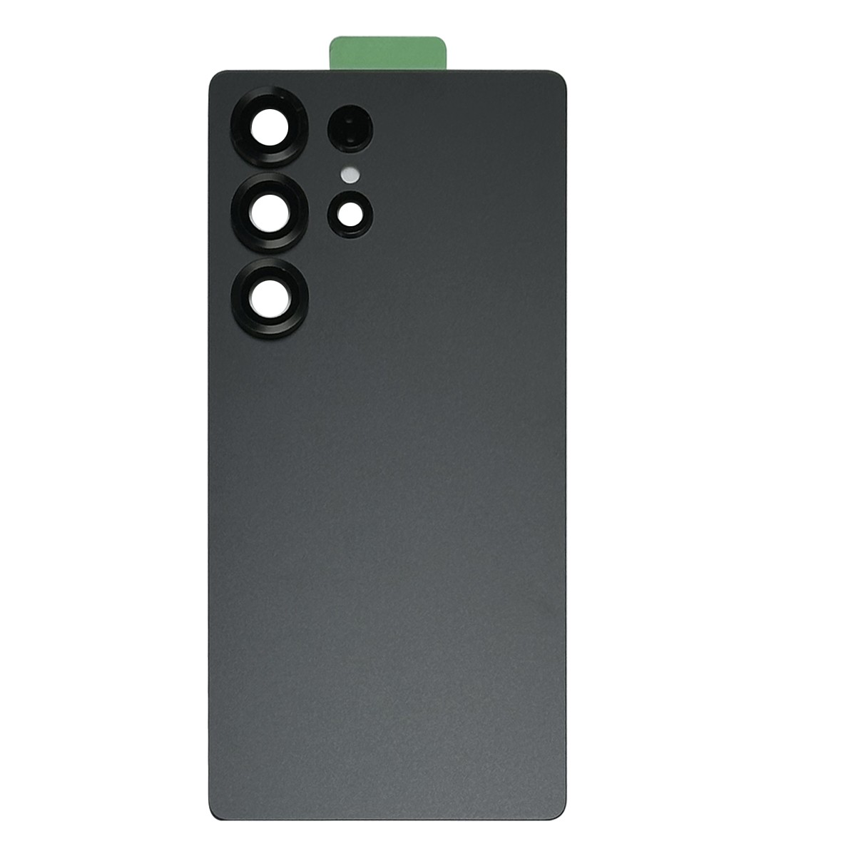 Carcasa trasera con adhesivo y lente de cámara para Galaxy S25 Ultra 5G (S938), Titanium Black