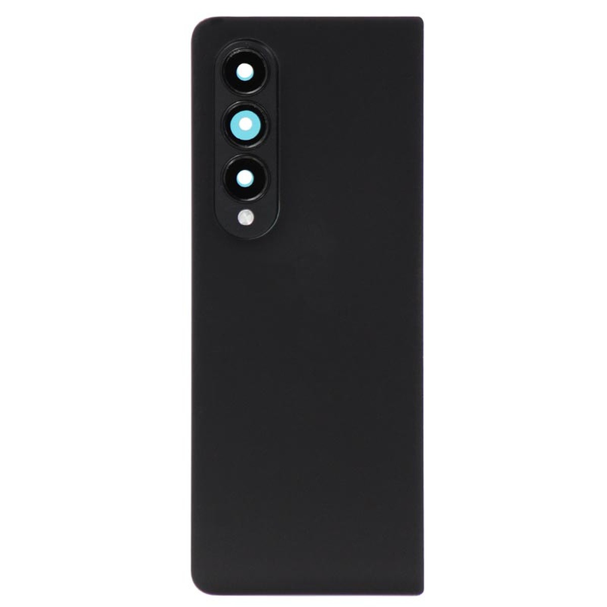 Carcasa trasera con adhesivo y lente de cámara para Galaxy Z Fold 4 (F936U), Phantom Black