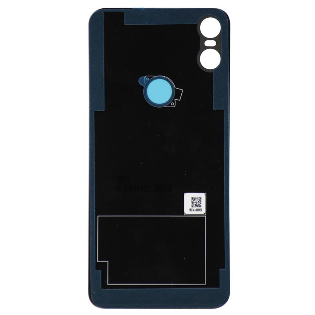 Tapa trasera con adhesivo preinstalado para Moto One / P30 Play, Black — imagen 2