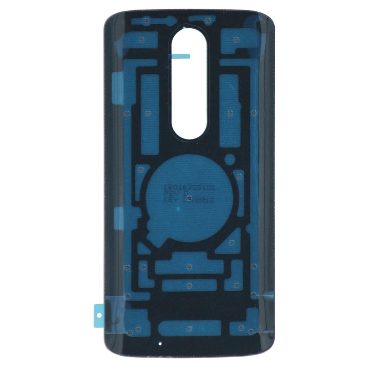 Tapa trasera de batería para Moto Droid Turbo 2 / Moto X Force (XT1580), Black Leather — imagen 2