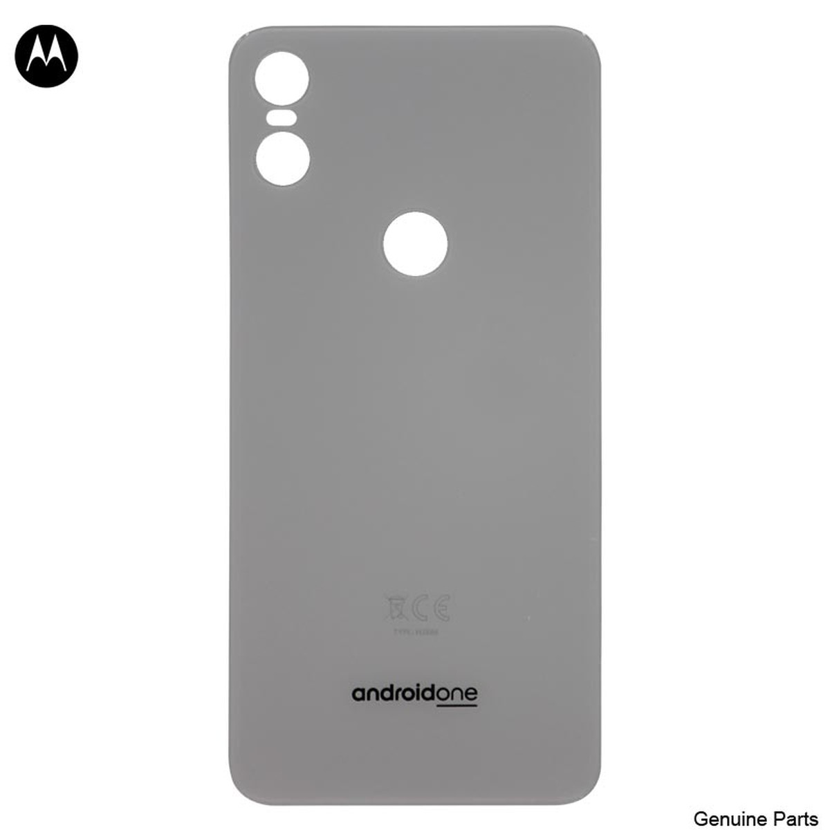 Tapa trasera de batería para Moto One (XT1941), White
