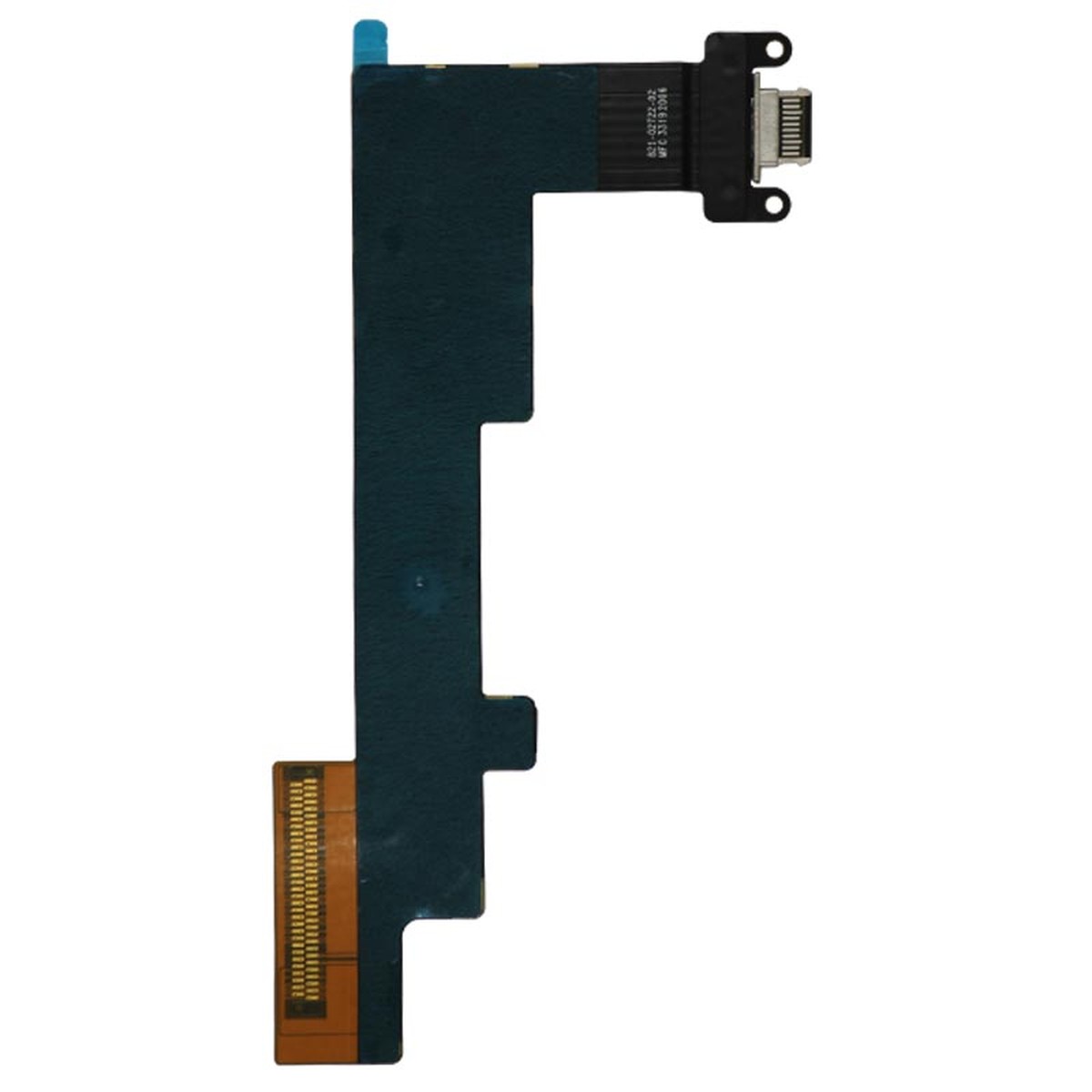Flex de puerto de carga dock para iPad Air 4, Requiere soldadura, WiFi Version / Black — imagen 2