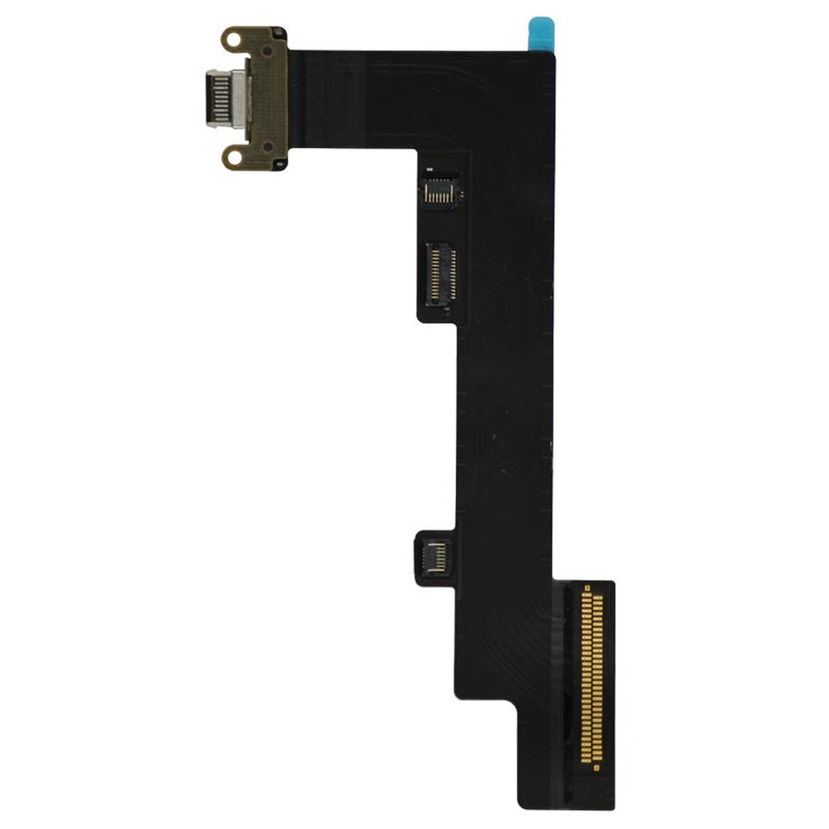 Flex de puerto de carga dock para iPad Air 4, Requiere soldadura, WiFi Version / Black