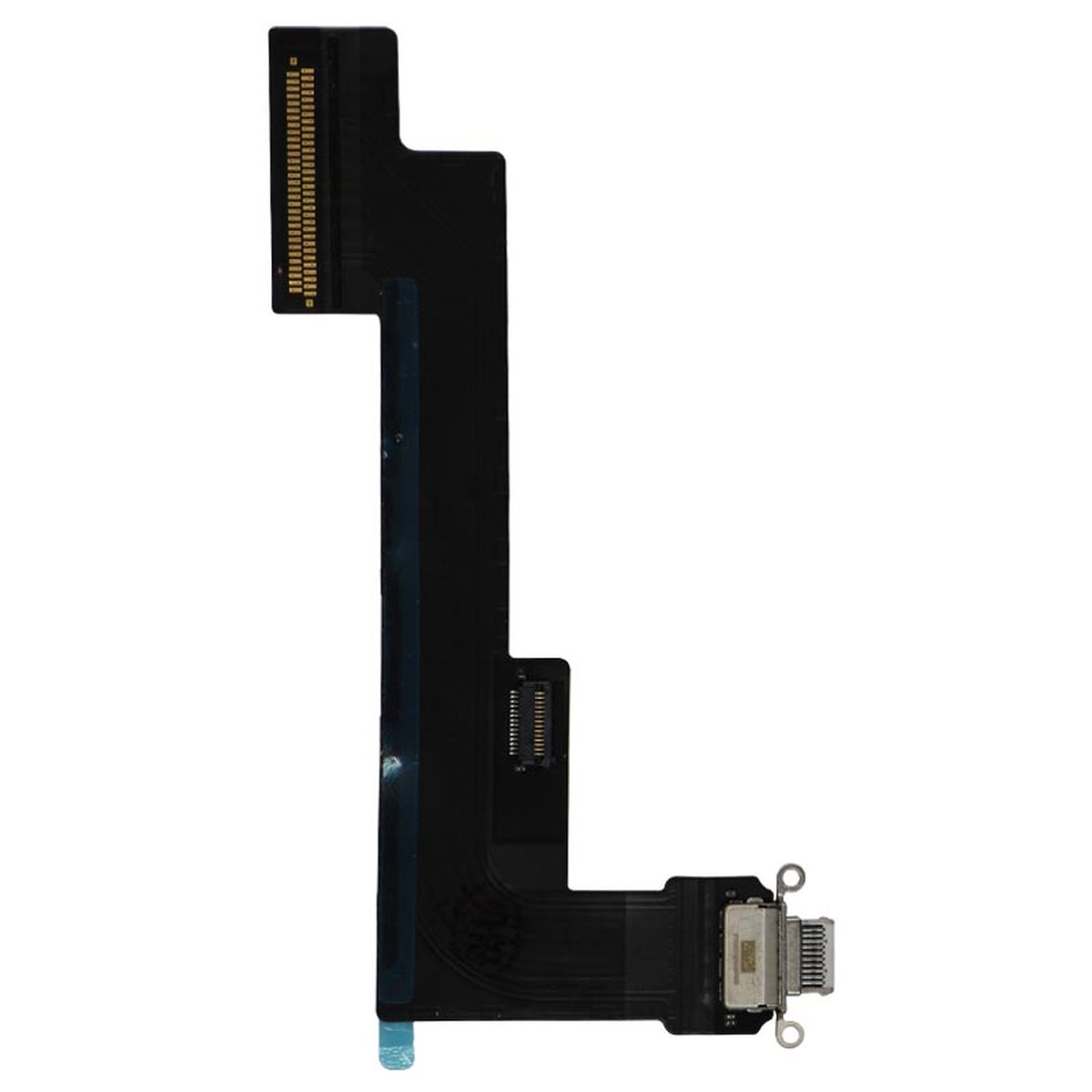 Flex de puerto de carga dock para iPad Air 4, Requiere soldadura, WiFi Version / White