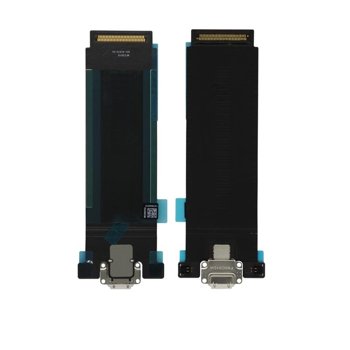 Flex de puerto de carga dock para iPad Pro 12.9 2nd Gen, Requiere soldadura, WiFi Version / White