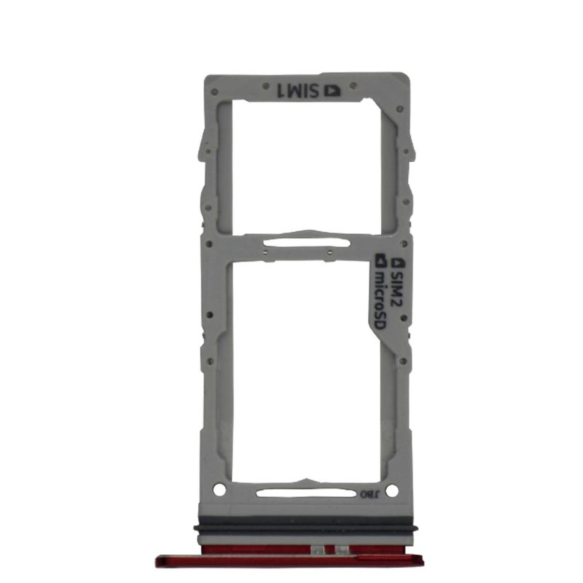 Bandeja SIM dual para Galaxy S20 Plus / S20 Ultra (G985), Aura Red — imagen 2