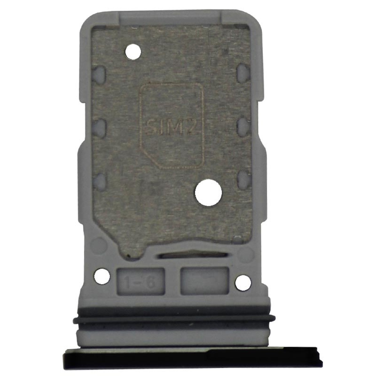 Bandeja SIM dual para Galaxy S21 Ultra 5G (G998), Phantom Black — imagen 2