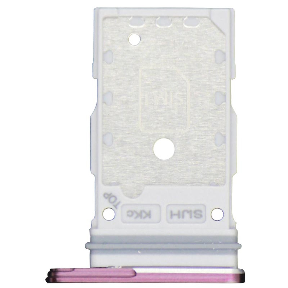 Bandeja SIM dual para Galaxy S22 Ultra 5G (S908), Burgundy